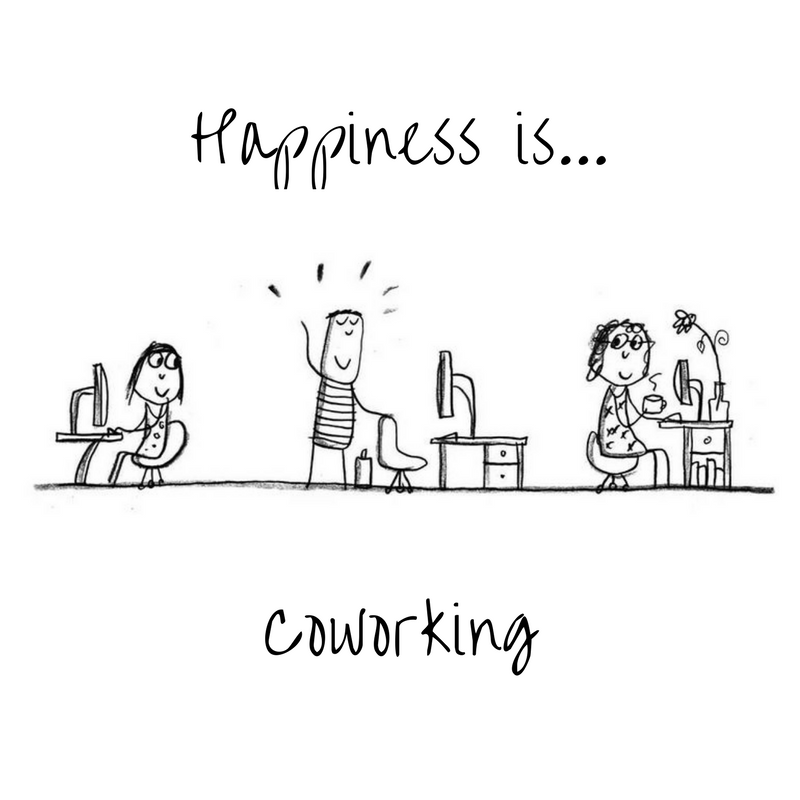 Happiness is… Coworking - Inspire Cowork